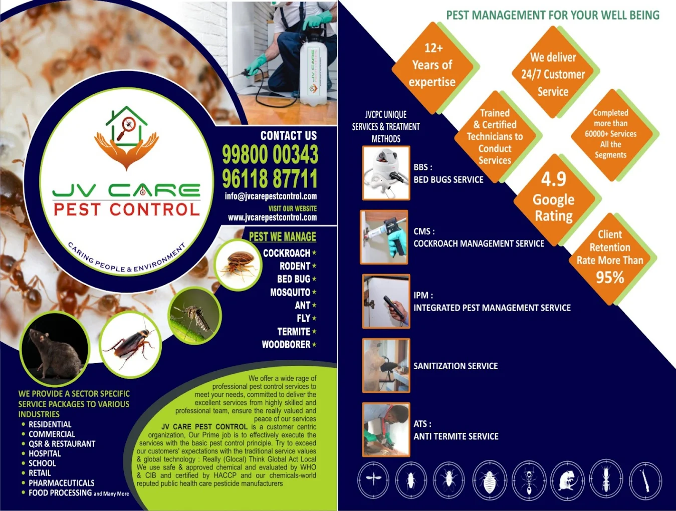 JV Care Pest Control